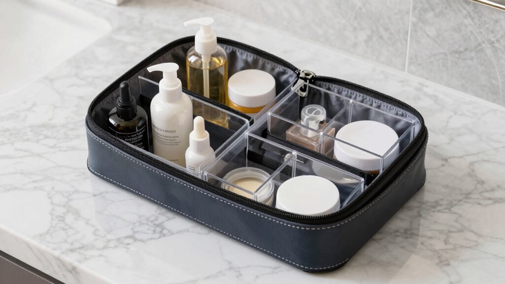 travel friendly durable leakproof organizer