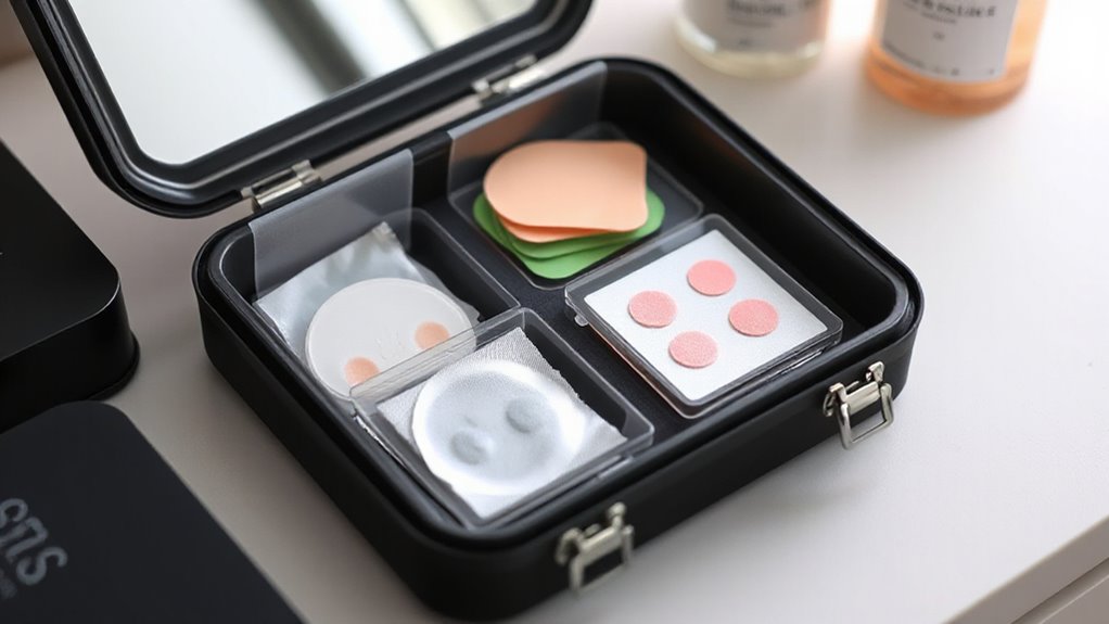 travel ready acne patch cases