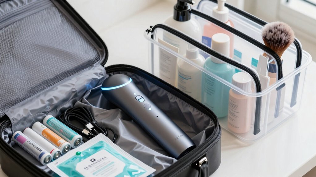 travel skincare gadget troubleshooting