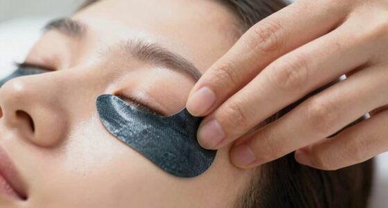 two hand eye patch removal