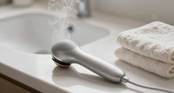 use facial device sparingly