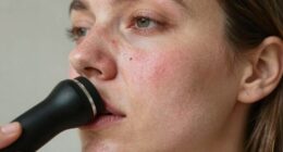 vacuum aggravates acne prone