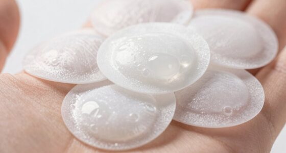 white bubble hydrocolloid patches