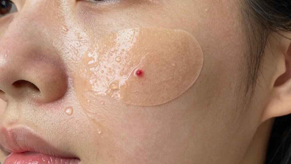 acne patches promote healing