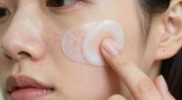 applying adhesive carefully