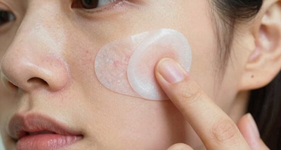 applying adhesive carefully