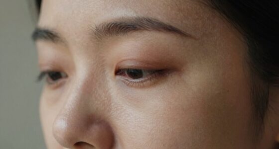 create tired looking eyes