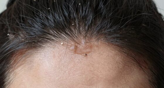 detecting early scalp buildup