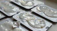 deterioration of hydrogel patches