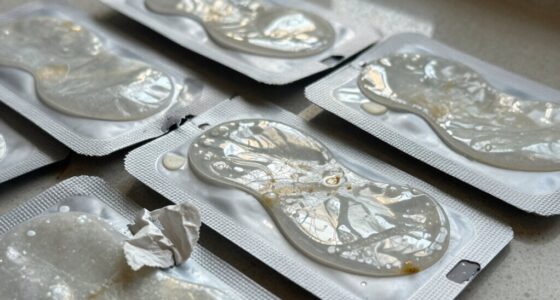 deterioration of hydrogel patches