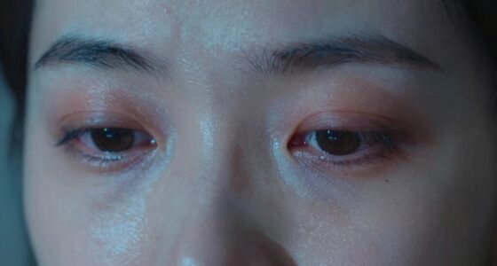eye strain and dryness