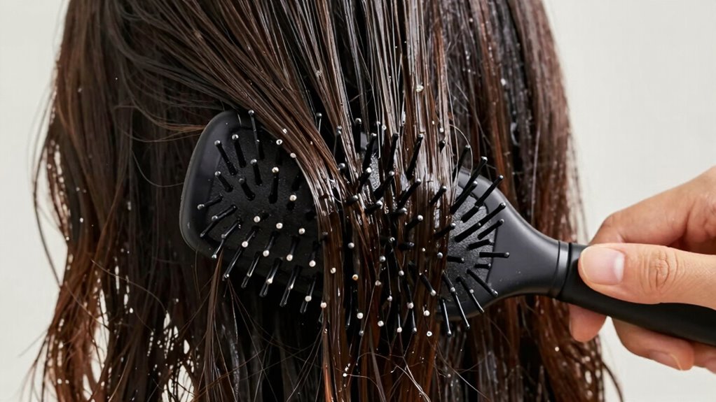 gentle technique for hair