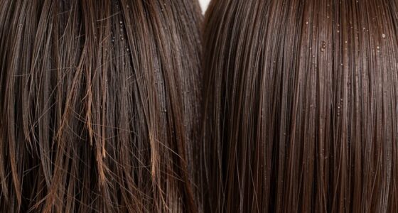 hard water affects hair texture