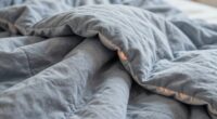 heat retention beneath blankets