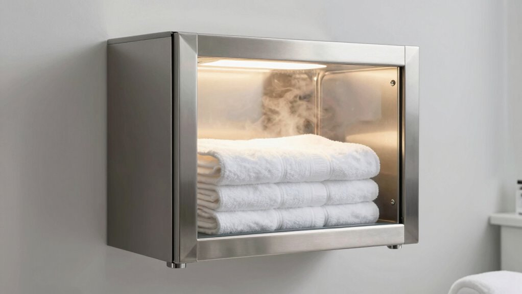 hygienic warm dry towels