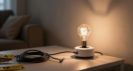 incorrect at home light safety