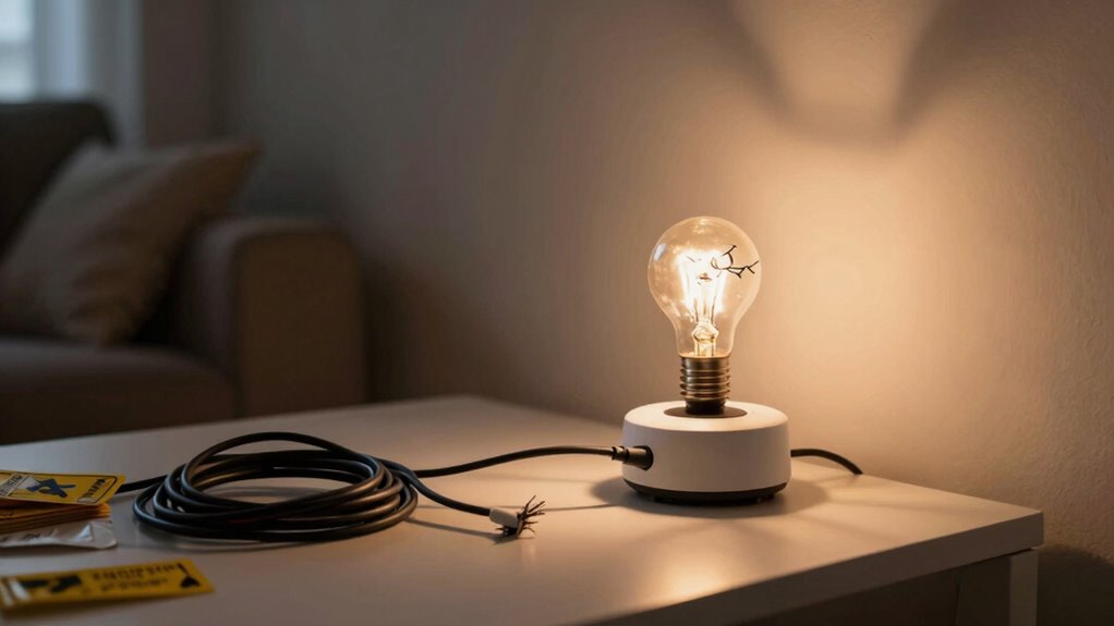 incorrect at home light safety