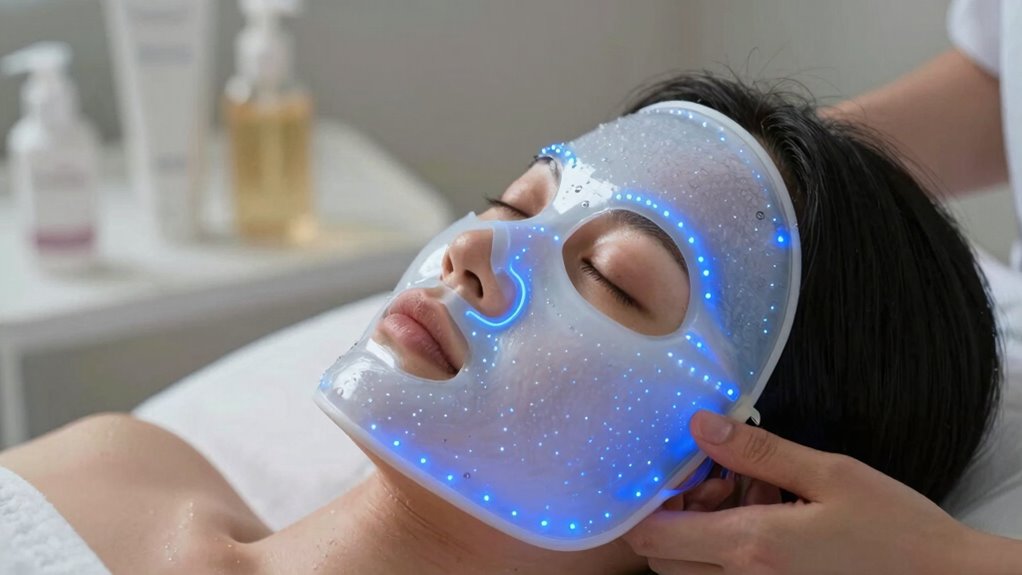 optimal led skincare frequency