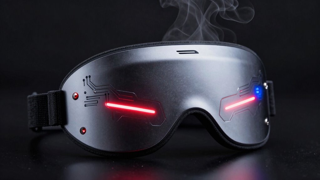 overheating eye masks damage