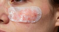 peeling patches during flare ups