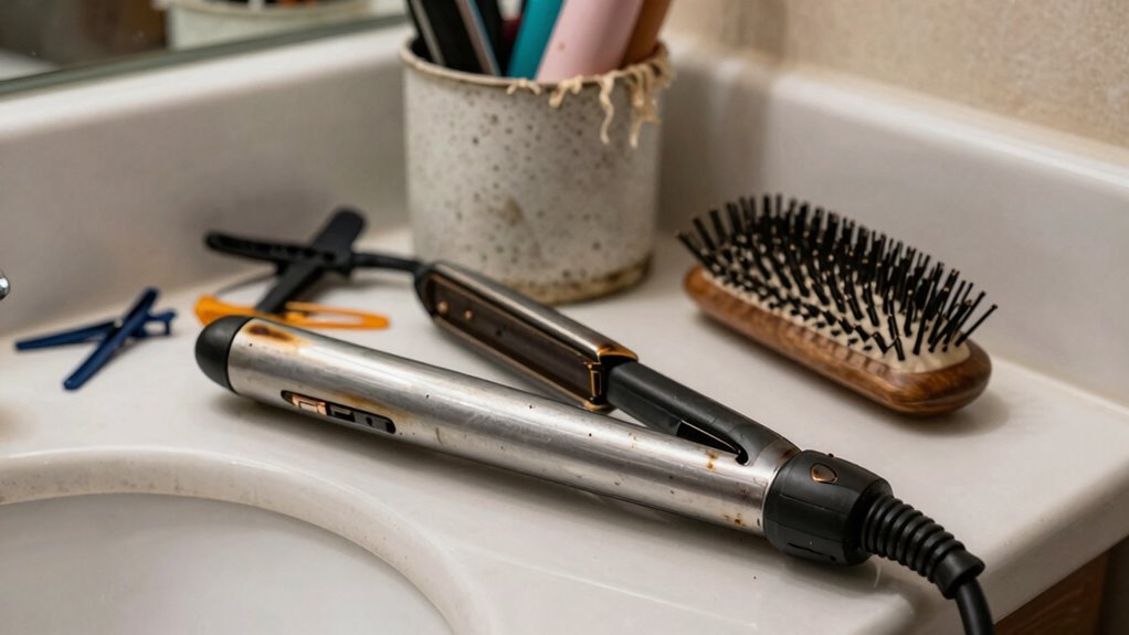 safe hair tool storage