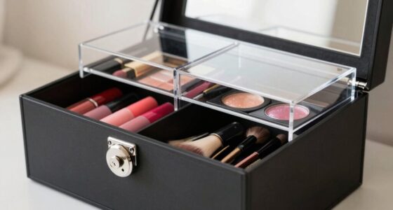 secure beauty storage solution
