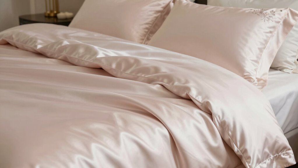 silk bedding promotes skin health