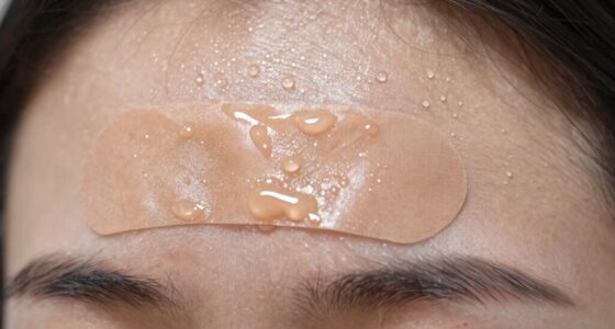 sweat impacts acne patch