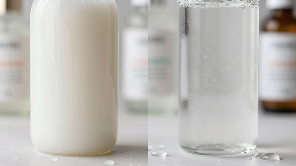 texture and hydration differences