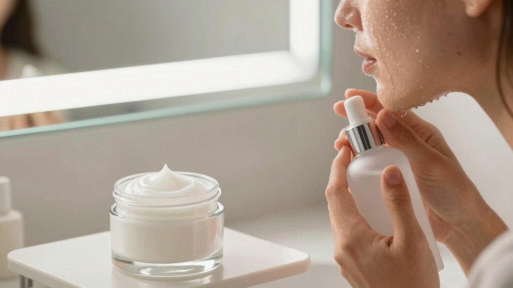 toner enhances cleansing routine