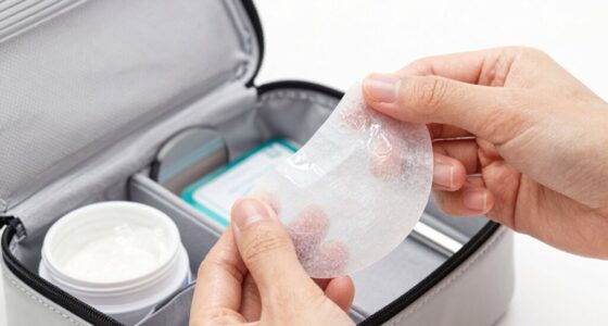 traveling with acne patches