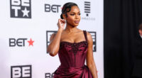 Teyana Taylor Wows in Bold Burgundy Gown at the 2026 BET Awards
