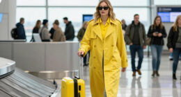 Gigi Hadid’s Jet-Setting Wardrobe Is Lemon Yellow, Lemon Yellow, And More Lemon Yellow
