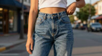 Hailey Bieber Gap Jeans