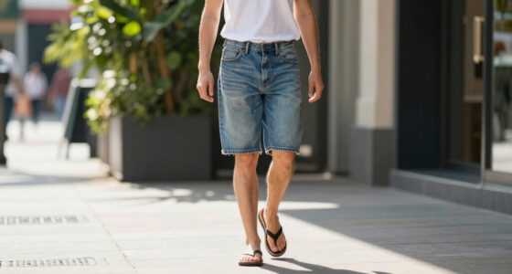 Jean Shorts Look Anything But "Dated" When Worn With This Basic Trend and Summer 2026's It Flats