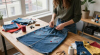 Rihanna Introduces A New Fashion Statement—the Skean (Skirt-Jean)