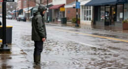 White River Flooding Threatens Fashion Mall, Keystone Avenue