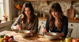 Anne Hathaway And Dakota Johnson Offer Two Takes On This Cozy Fall Silhouette