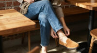 Bootcut Jeans Are Trending—This Timeless Autumn Flat Shoe Trend Makes Them Look Best