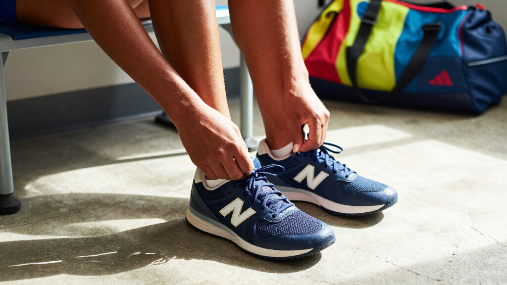 Coco Gauff Kicks Off US Open Run In Custom Navy New Balance Look And A New Colorway Of Her CG2 Signature Shoes
