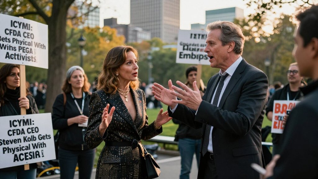 ICYMI: CFDA CEO Steven Kolb Gets Physical With PETA Activists, Bob Mackie Dies At 87 & Fashionista's Spring 2027 NYFW Coverage