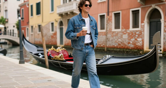Off-Duty Celebrities In Venice Are Wearing This Specific New-Season Jeans Trend