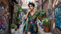 Only Kim Shui Would Hold A Peacock-Inspired Show In An Alleyway