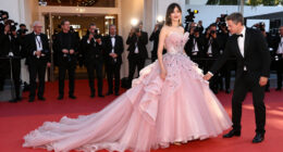 Elle Fanning's Over-the-Top 'Hunger Games' Premiere Dress Would Make Effie Proud