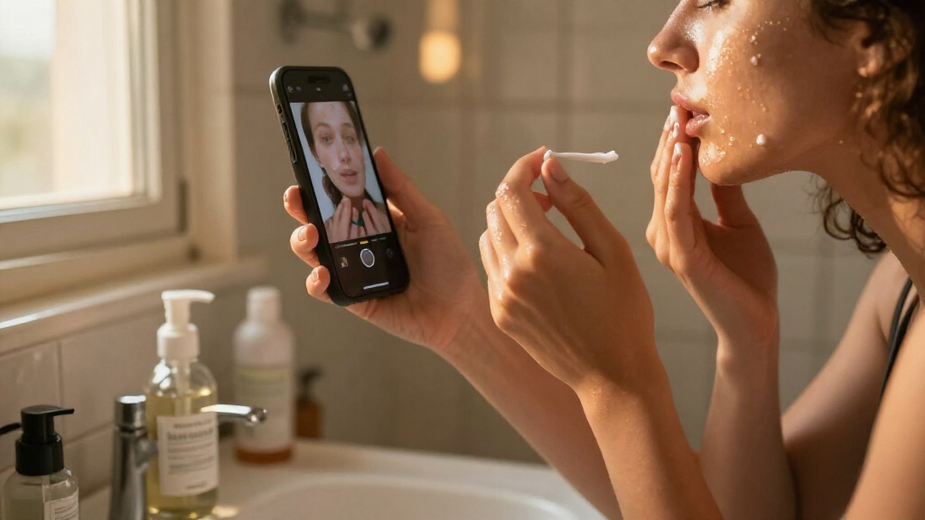 Monitoring A Skincare Routine With Selfie-Based Evidence