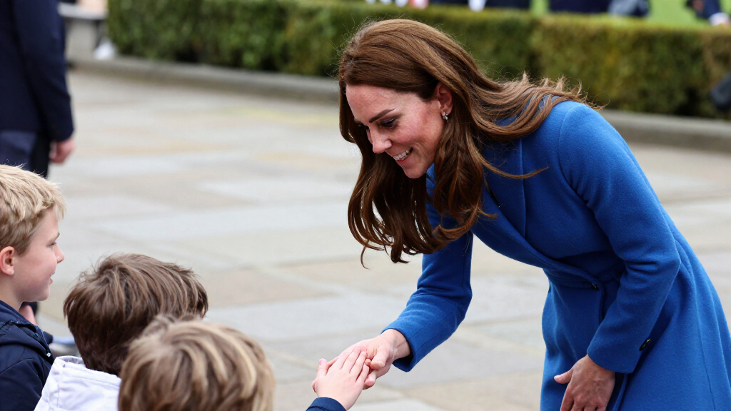 Princess Kate Is "Just A Girl" In A Sweet Moment With A Fan